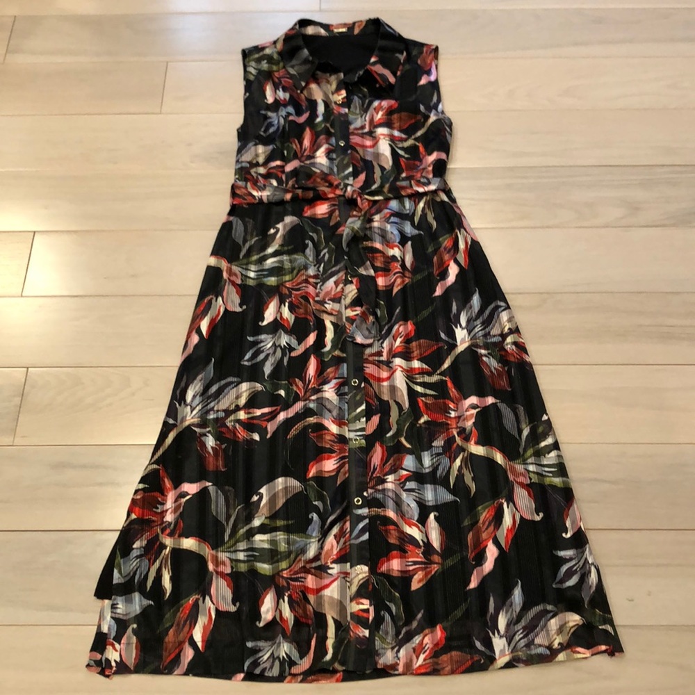 T Tahari maxi floral dress